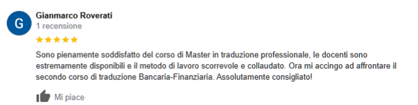 Gianmarco Roverati recensione SSIT Pescara